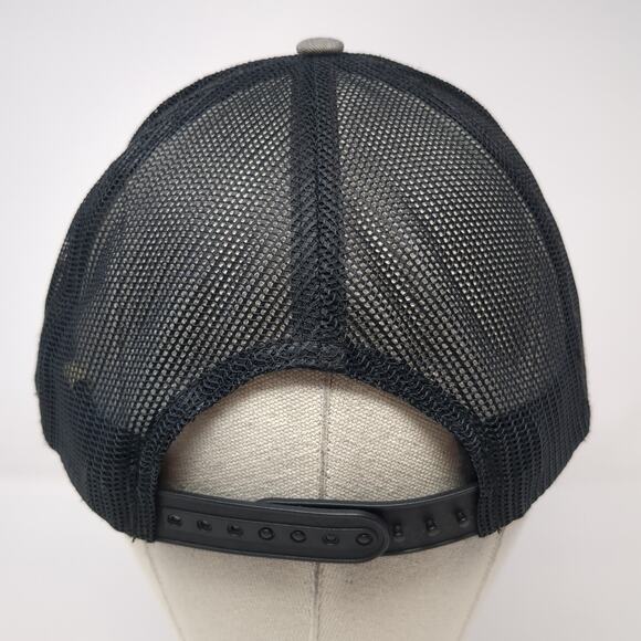 Tri-City Raceway Snapback Trucker Hat Gray One Size Adjustable Port Authority - Picture 6 of 10